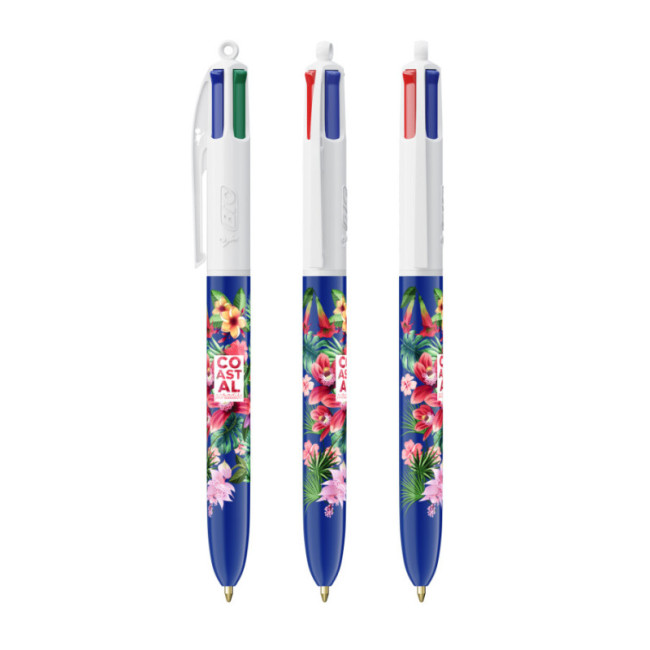 Stylo BIC ® 4 Couleurs Lanyard 