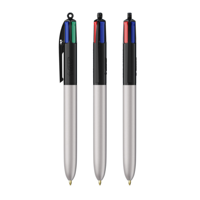 Stylo BIC ® 4 couleurs Glacé Lanyard 