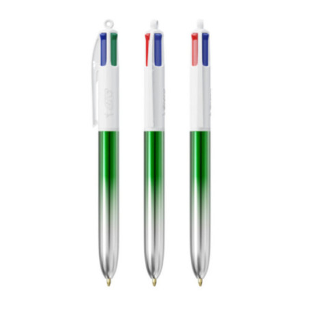 Stylo BIC ® 4 Couleurs Bicolor Lanyard 