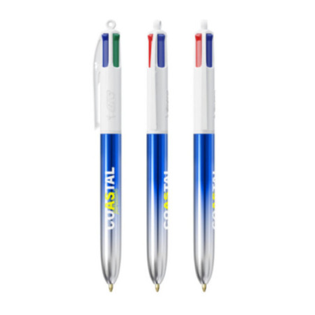 Stylo BIC ® 4 Couleurs Bicolor Lanyard 