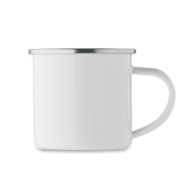 Mug vintage en métal Plateado 200 ml 