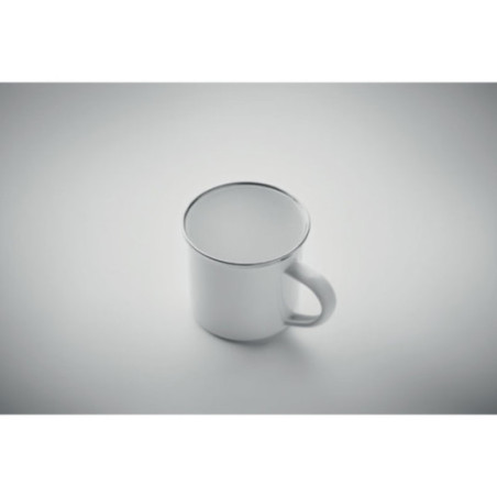 Mug vintage en métal Plateado 200 ml 