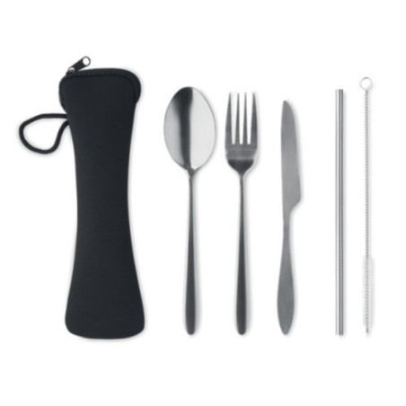 Set couverts en acier personnalisé BONAP 