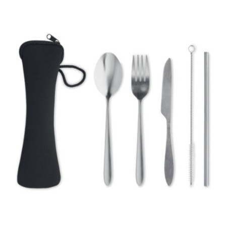 Set couverts en acier personnalisé BONAP 