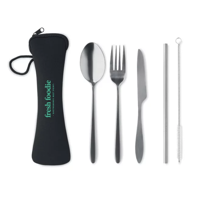 Set couverts en acier personnalisé BONAP 