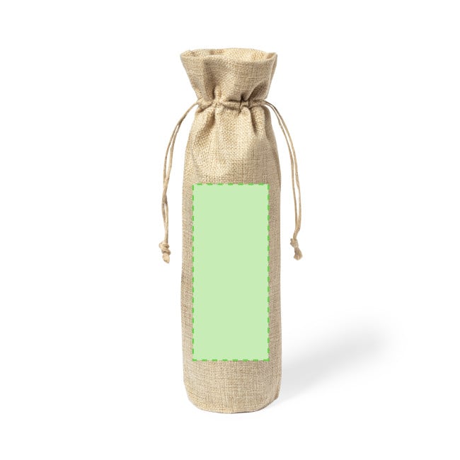 Pochon pour bouteille en jute Plesnik 