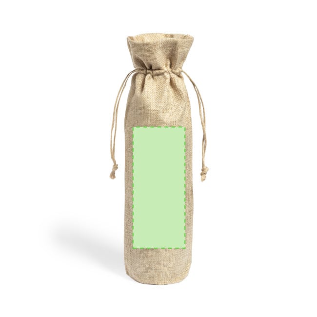 Pochon pour bouteille en jute Plesnik 