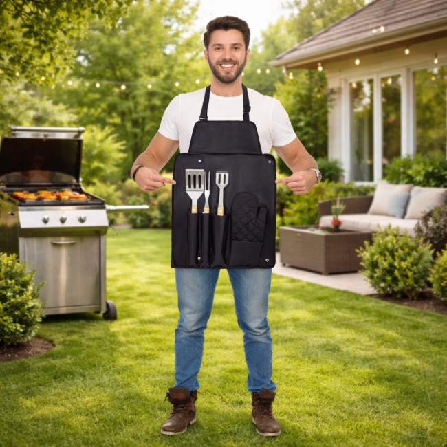 Ensemble à barbecue publicitaire Gril 