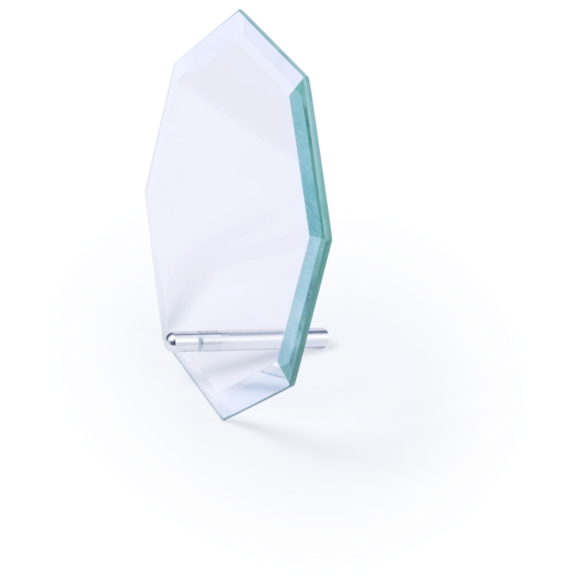 Trophée en verre personnalisable Nelum 