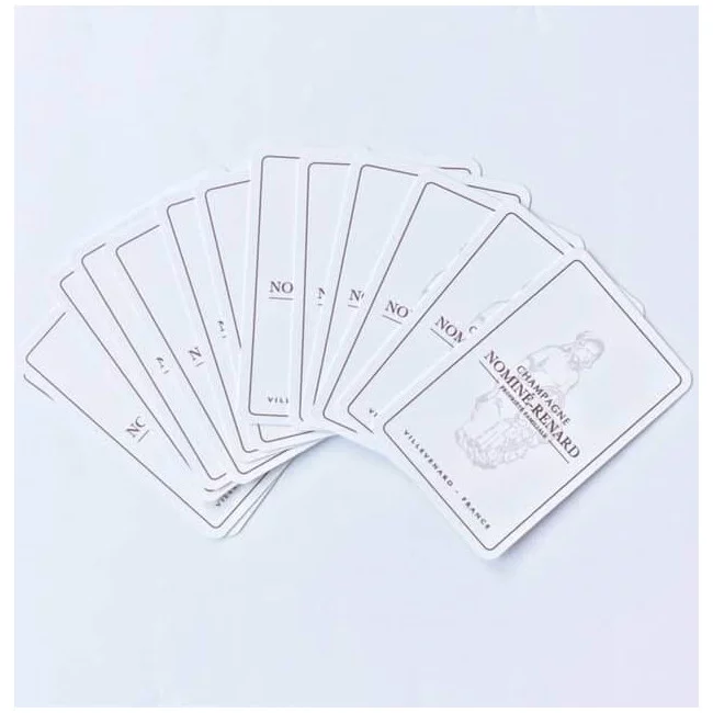 Jeu de 55 Cartes Publicitaire Rami - Carte personnalisé Jeu de 55 Cartes Publicitaire Bridge Jeu de 55 Cartes Publicitaire Rami - Carte personnalisé