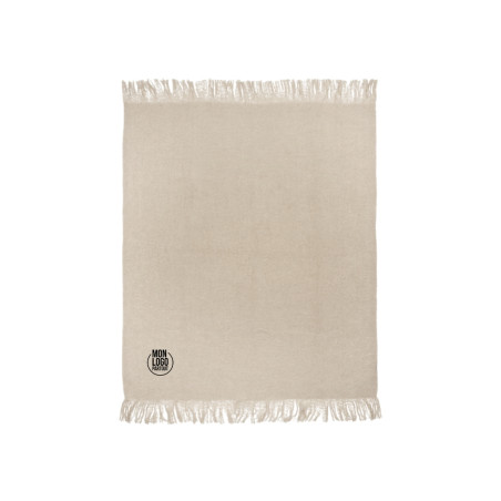 Plaid personnalisé en RPET certifié GRS Ivy 