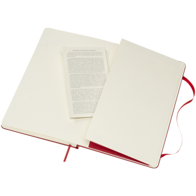 Carnet à couverture rigide Moleskine ® Classic L ligné 