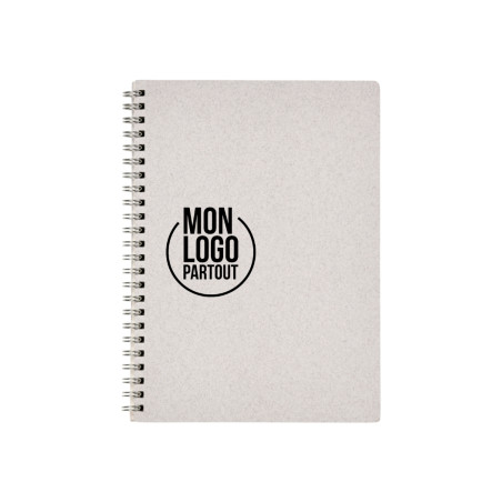 Carnet à spirales personnalisé A5 Bianco 