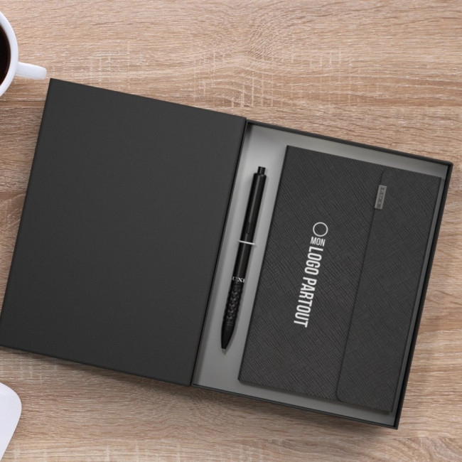 Coffret cadeau carnet et stylo Luxe Tactical 