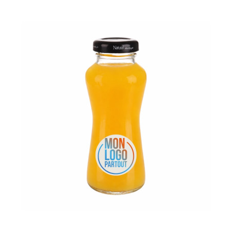 Bouteille de jus d'orange personnalisée 200 ml 