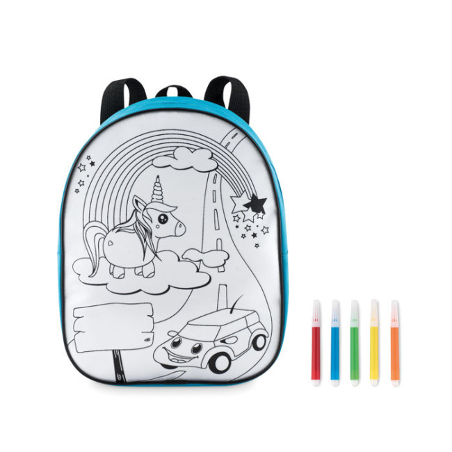 Sac à dos à colorier personnalisé Backsketchy 