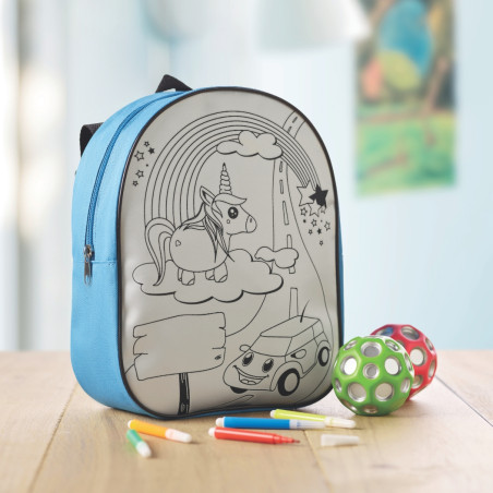 Sac à dos à colorier personnalisé Backsketchy 