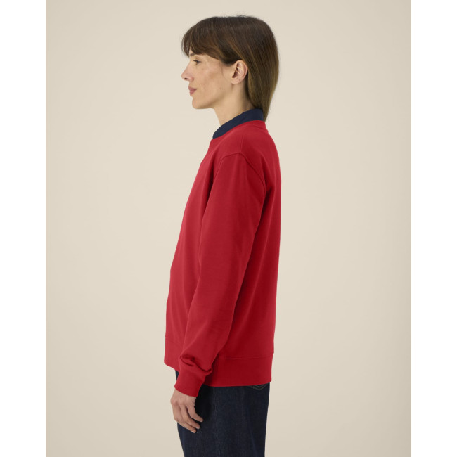 Sweat-shirt en coton recyclé Thinker 