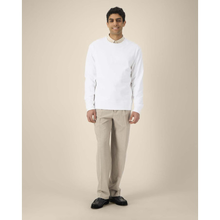 Sweat-shirt en coton recyclé Thinker 