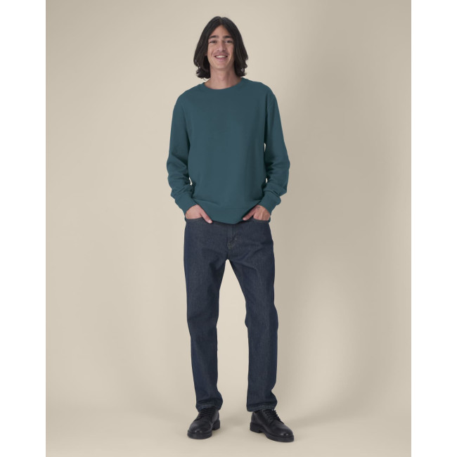 Sweat-shirt en coton recyclé Thinker 