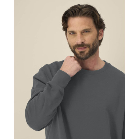 Sweat-shirt en coton recyclé Thinker 