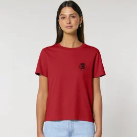 T-shirt femme en coton bio...