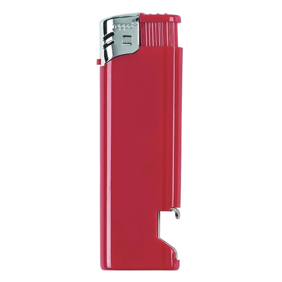 Briquet Publicitaire Décapsuleur Auto - Rouge