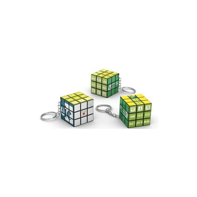 Porte-Clés Publicitaire Rubik’s Cube Porte-Clés Publicitaire Rubik’s Cube - Personnalisé