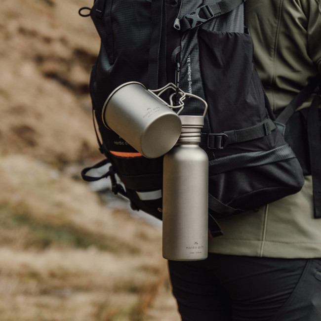 Tasse ultra légère en titane Nordic Drift Trail 450 ml 