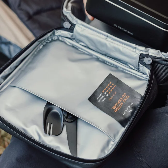 Lunch bag personnalisé déperlant Nordic Drift Storm 