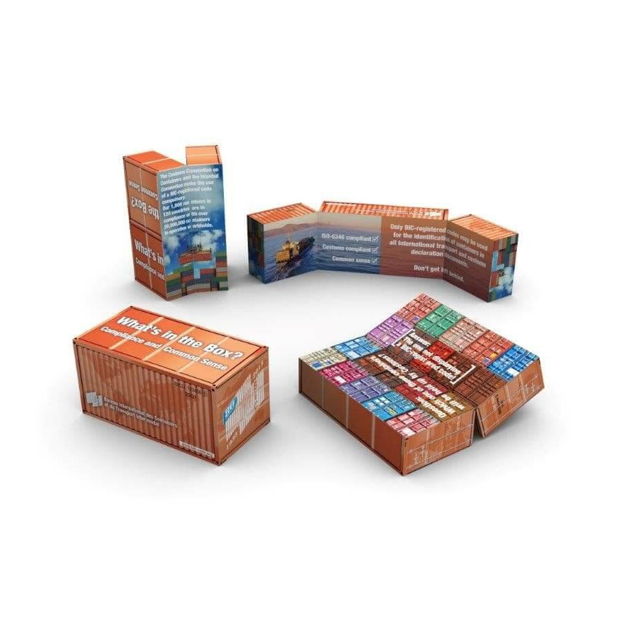 Magic Cube Publicitaire Container - Personnalisé