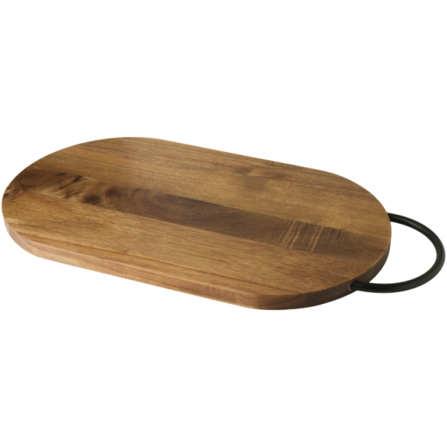 Planche à découper personnalisée en acacia Julienne 