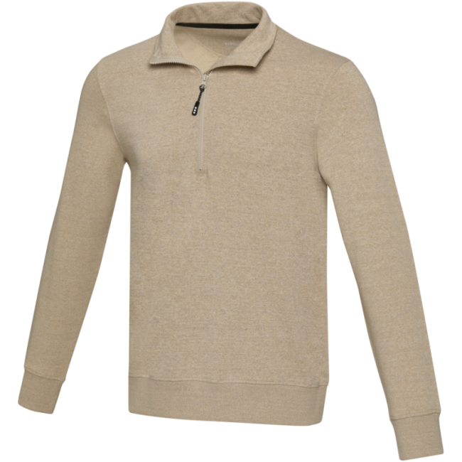 Pull personnalisé col camionneur en polycoton recyclé Tin 