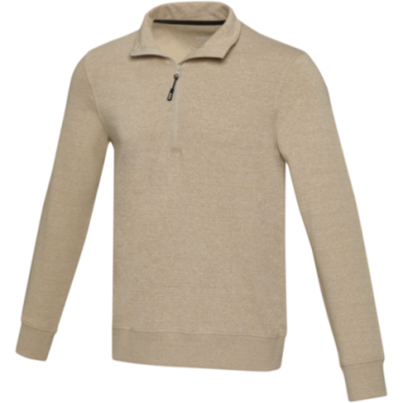 Pull personnalisé col camionneur en polycoton recyclé Tin 