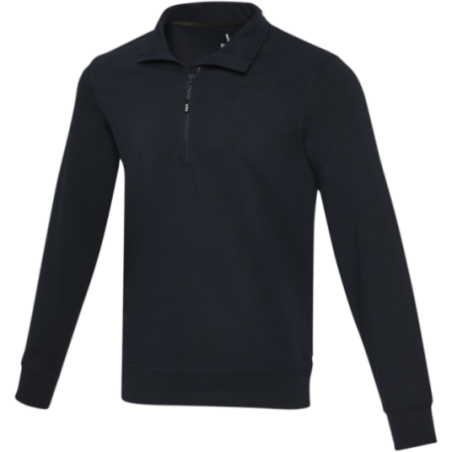 Pull personnalisé col camionneur en polycoton recyclé Tin 
