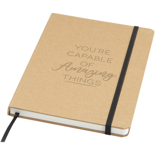 Carnet A5 publicitaire en papier de pierre Holm 