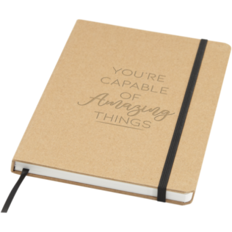 Carnet A5 publicitaire en papier de pierre Holm 
