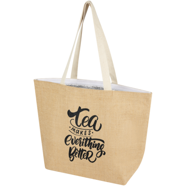 Sac shopping isotherme personnalisé Juta 