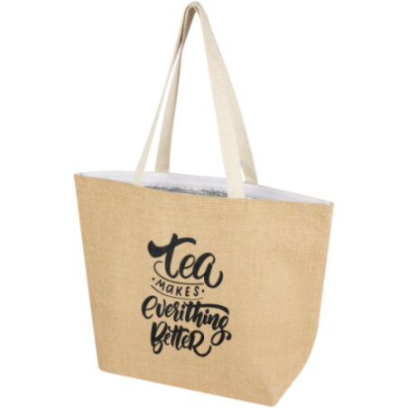 Sac shopping isotherme personnalisé Juta 