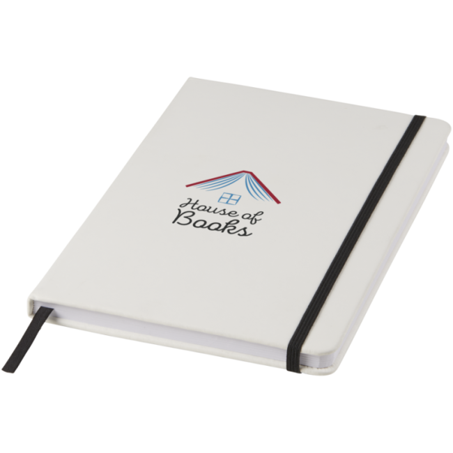 Carnet de notes personnalisé blanc A5 Spectrum 