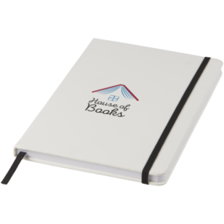 Carnet de notes personnalisé blanc A5 Spectrum 