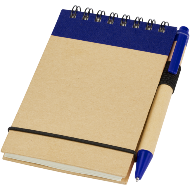 Bloc-notes à spirales A7 avec stylo Zuse 