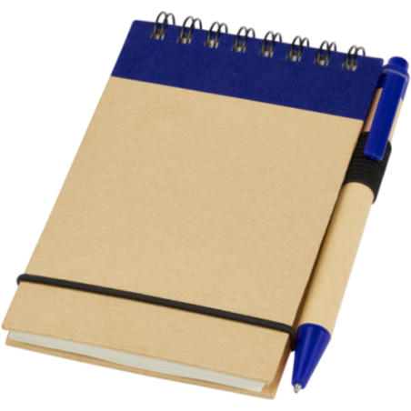 Bloc-notes à spirales A7 avec stylo Zuse 