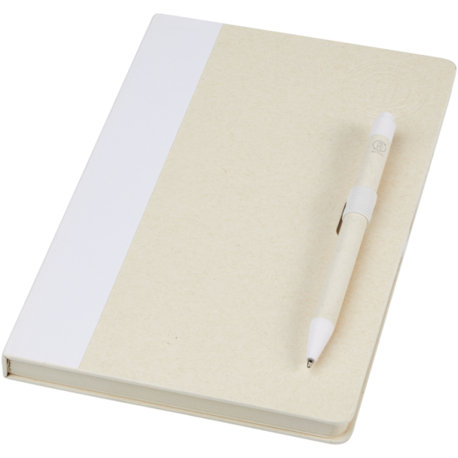 Carnet et stylo en briques de lait recyclées Dairy Dream 