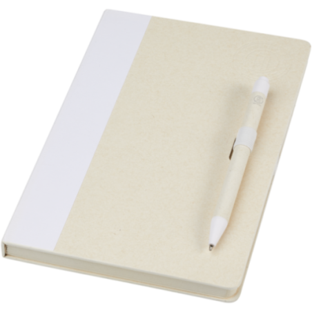 Carnet et stylo en briques de lait recyclées Dairy Dream 