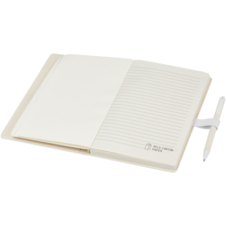 Carnet et stylo en briques de lait recyclées Dairy Dream 