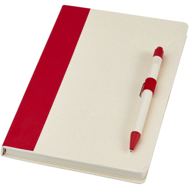 Carnet et stylo en briques de lait recyclées Dairy Dream 