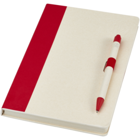 Carnet et stylo en briques de lait recyclées Dairy Dream 