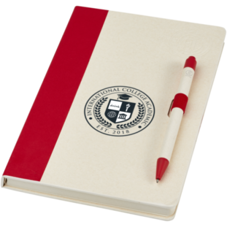 Carnet et stylo en briques de lait recyclées Dairy Dream 