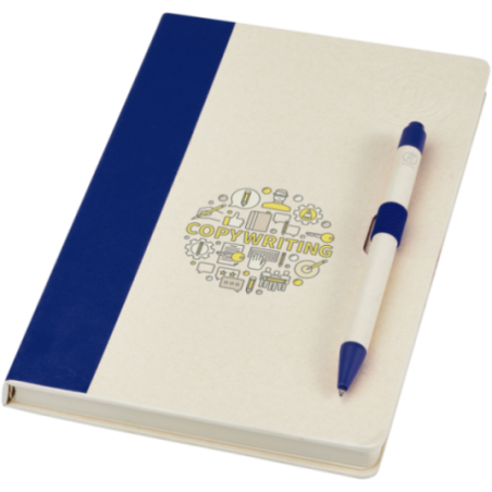Carnet et stylo en briques de lait recyclées Dairy Dream 